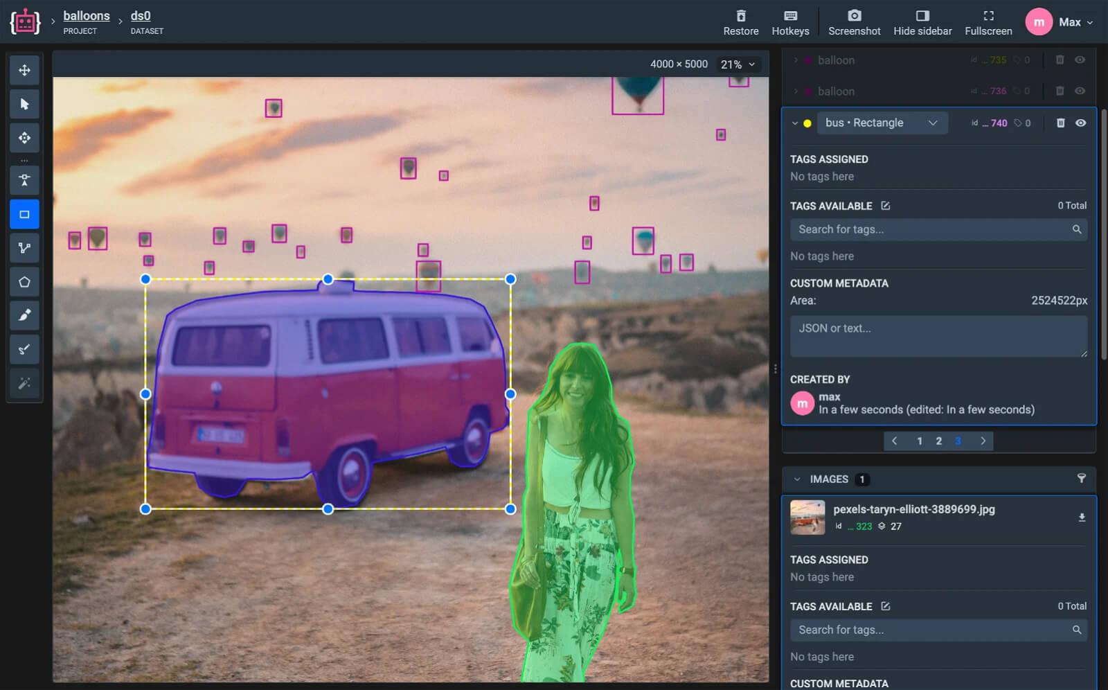 Anna CV Platform screenshot