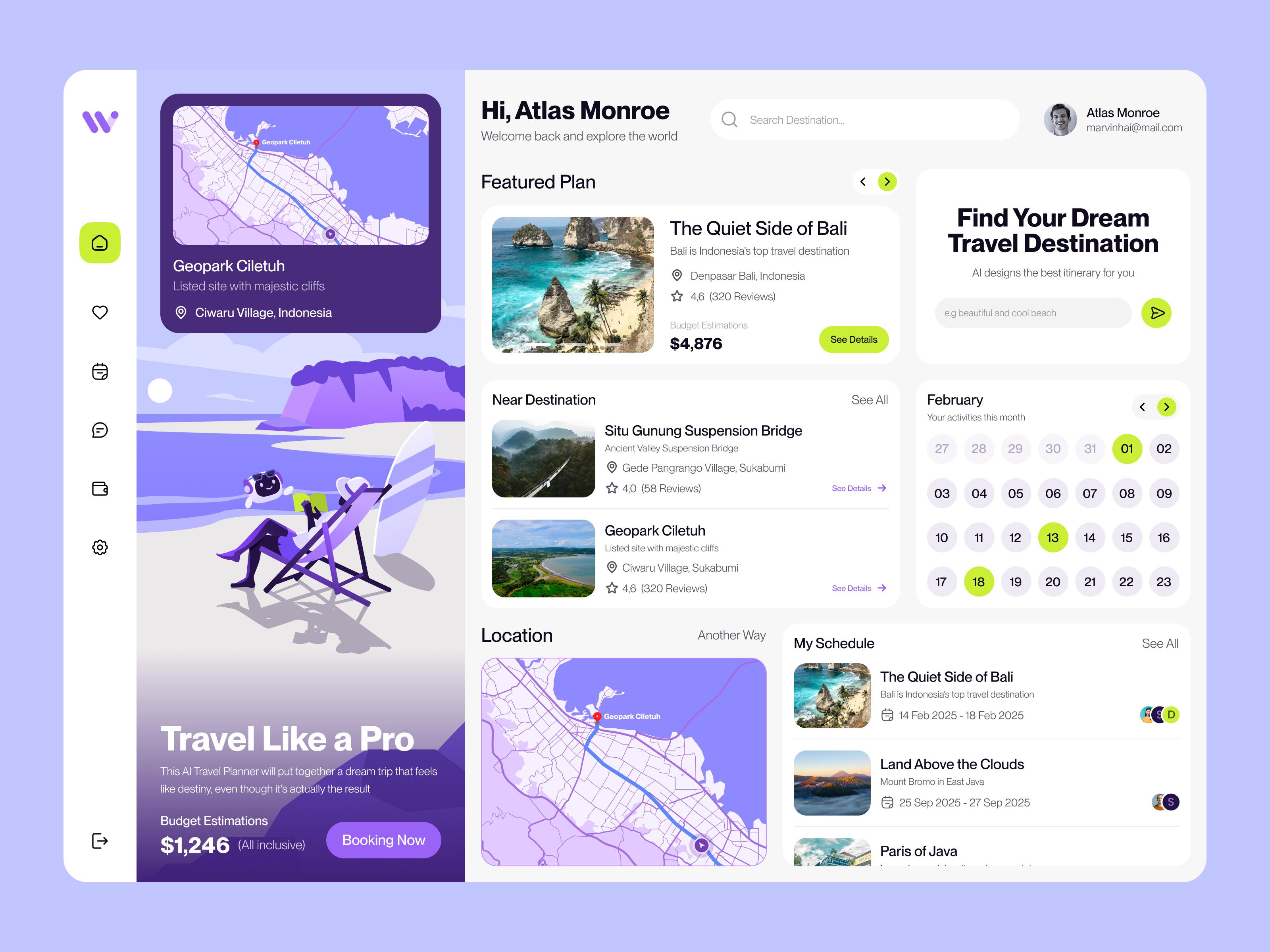 Travel Planner screenshot